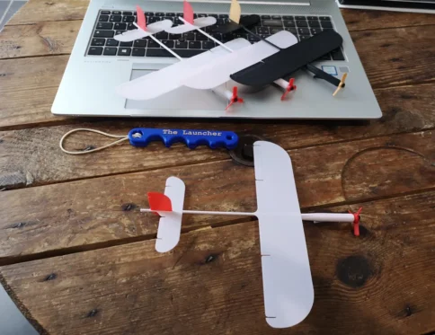 Funny Mini Glider – Launcher Set
