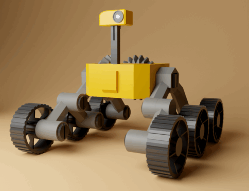 Mini Mars Rover Toy ( 3 years +)
